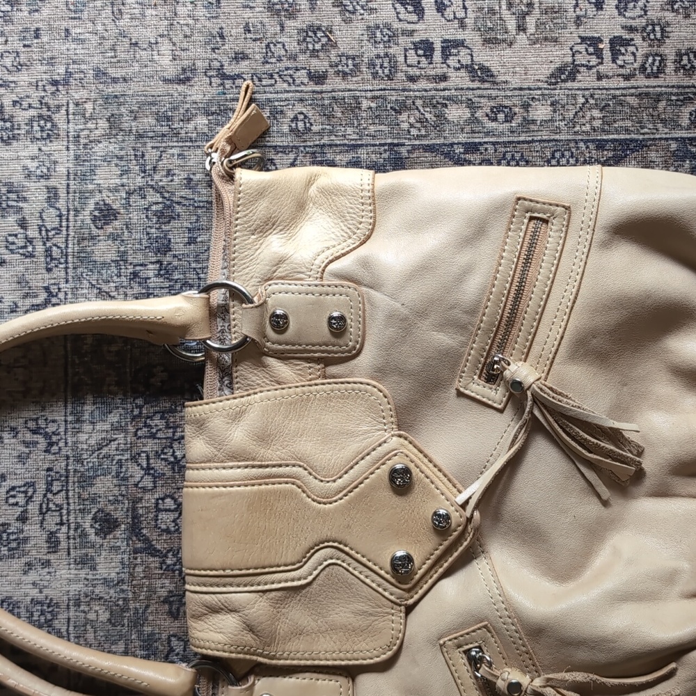 Kate Landry Soft Leather Purse w/ Tassles